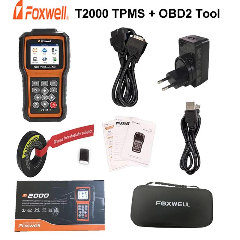 FOXWELL T2000  TPMS  OBDII   Ʈ, Foxwell T1000, T10  , α׷ ڵ Ÿ̾ з